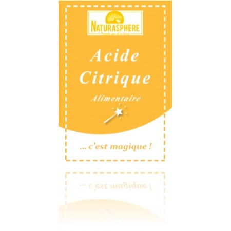 Acide citrique 1 kg - Boutique vegan & zéro déchet Les Z'écolonomiks